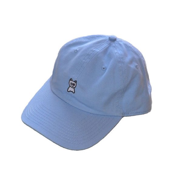 Meow Unstructured Hat [Baby Blue] Cheap