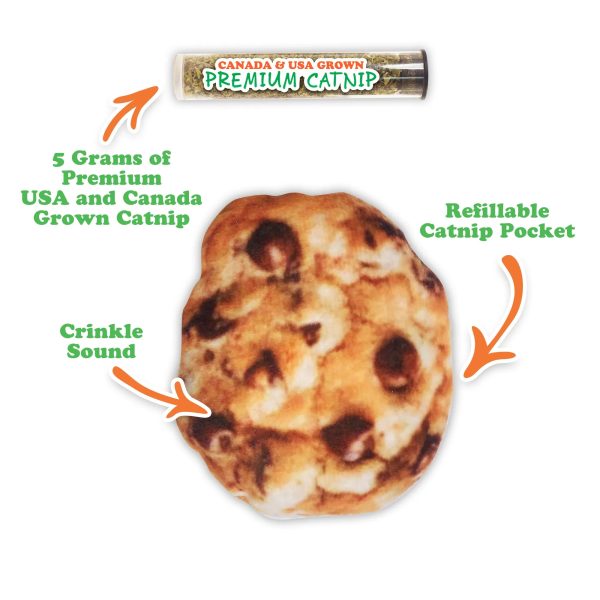 Get Baked Cookie Refillable Cat Toy Online Sale