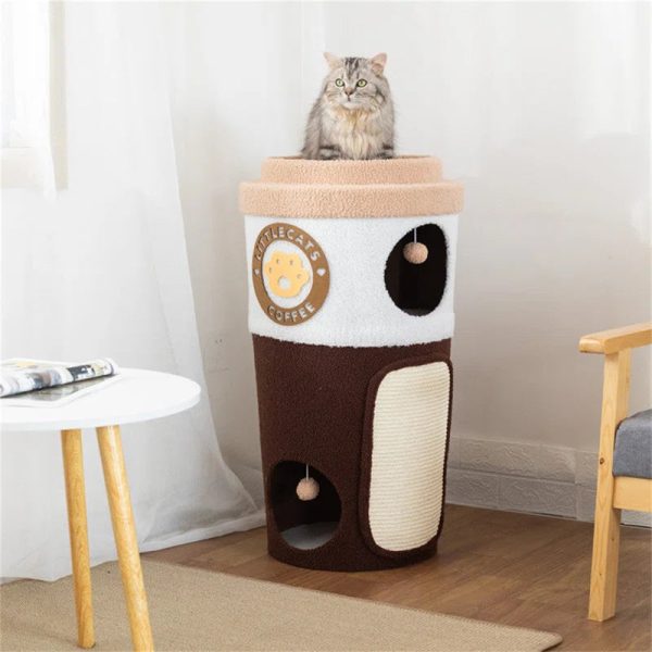 Coffee Cup Cat Tree Online Hot Sale