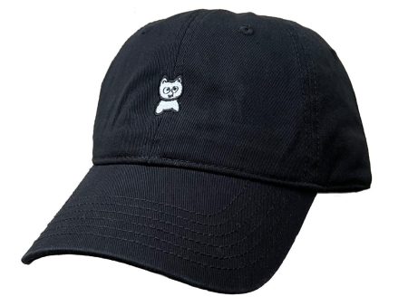 Meow Unstructured Hat [Black] Online