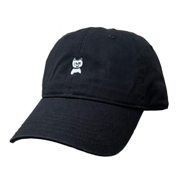 Meow Unstructured Hat [Black] Online