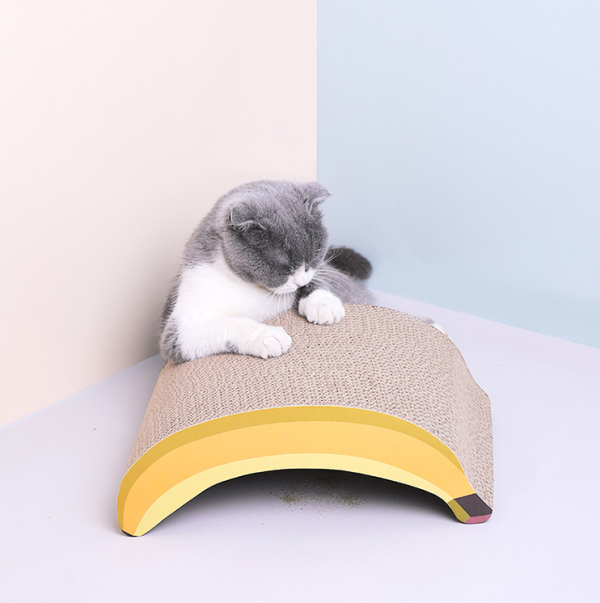 Banana Shaped Cat Scratching Pad Fashion