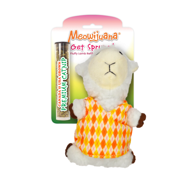 Get Sprung Lamb Refillable Cat Toy Discount