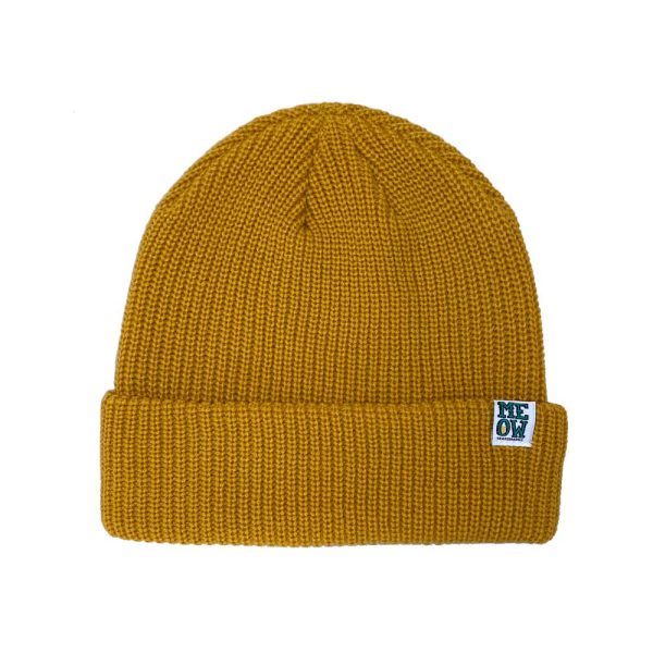 Stacked Cuff Beanie [Mustard] Online Hot Sale