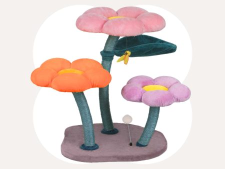 Bloomy Flower Cat Tree Discount