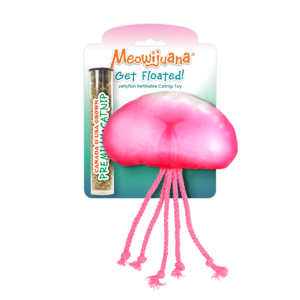 Get Floated Jellyfish Refillable Cat Toy Online now