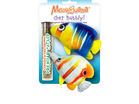 Get Bubbly Tropical Fish Refillable Multipack Cat Toys Sale