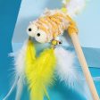 Handmade Goldfish Cat Toy Wand Discount