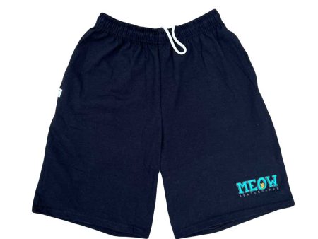 Meow x Russell Bar Logo Shorts [Black] Online