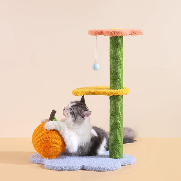 Flower Design Cat Tree Online Sale