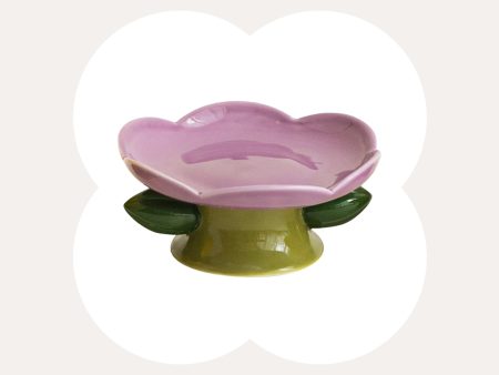 Flower Shape Cat Bowl Cheap