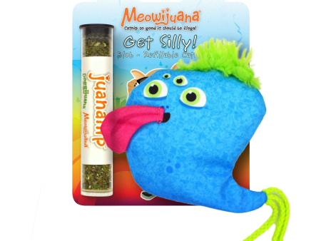 Get Silly Blue Blob Refillable Cat Toy Online Sale