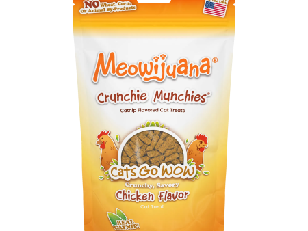 Crunchie Munchies® Chicken and Catnip Flavor Cat Treats Hot on Sale