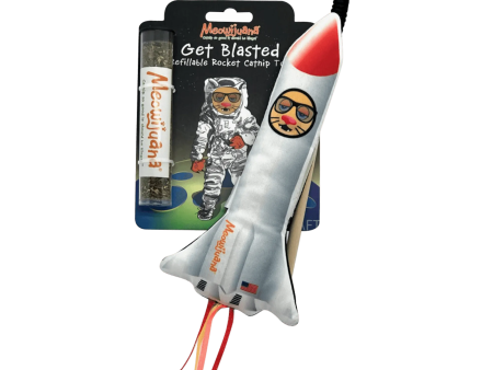 Get Blasted Rocket Refillable Wand Cat Toy Online