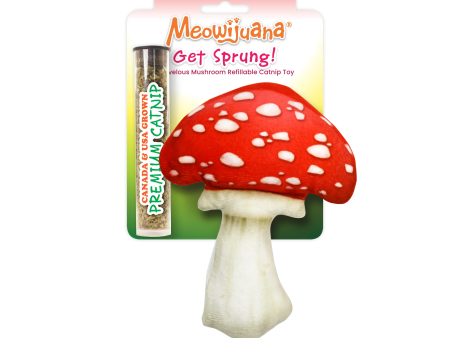 Get Sprung Mushroom Refillable Cat Toy Discount