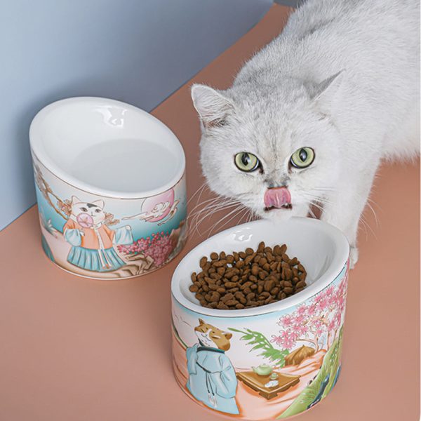 Wonderland Cat Bowl For Sale