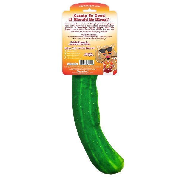 Get Kickin  Spicy Pickle Refillable Kicker Cat Toy For Cheap