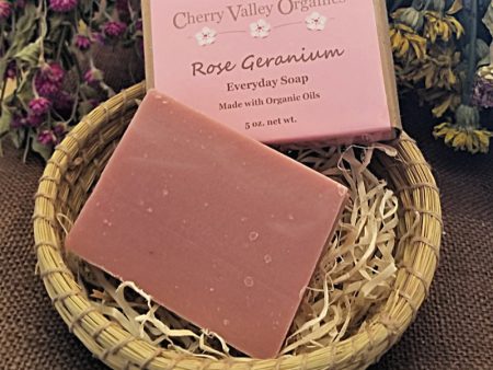 Rose Geranium Everyday Soap Online Sale