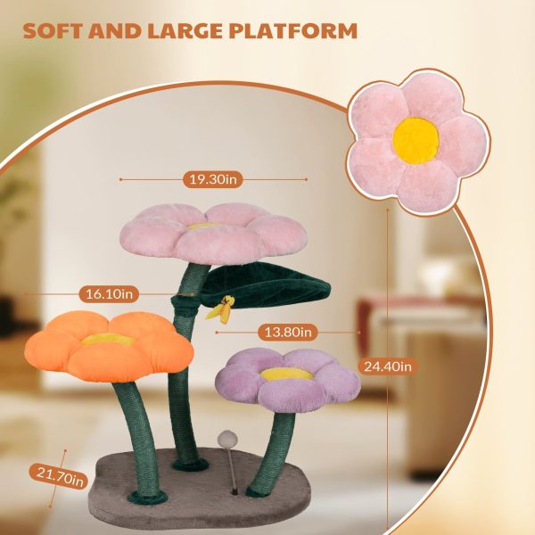 Bloomy Flower Cat Tree Discount