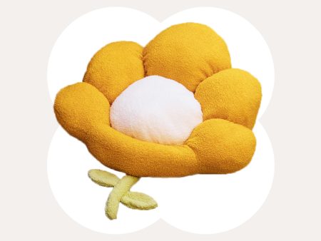 Orange Flower Cat Bed Online Sale