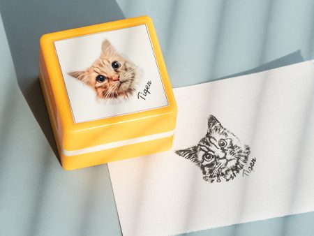 Custom Pet Portrait Stamp Online