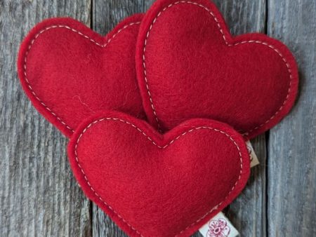 Red Heart Catnip Toy Cheap