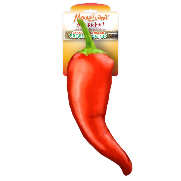 Get Kickin  Chili Pepper Refillable Kicker Cat Toy For Discount