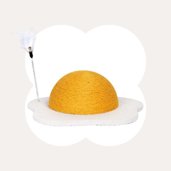 Egg Series Cat Sisal Scratcher Toy-M Sale