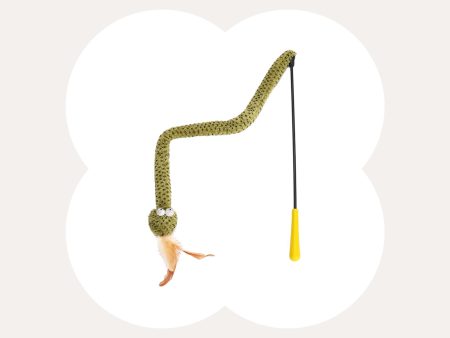 Snake Shaped Wand Cat Toy For Sale