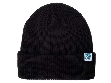 Stacked Cuff Beanie [Black] Online