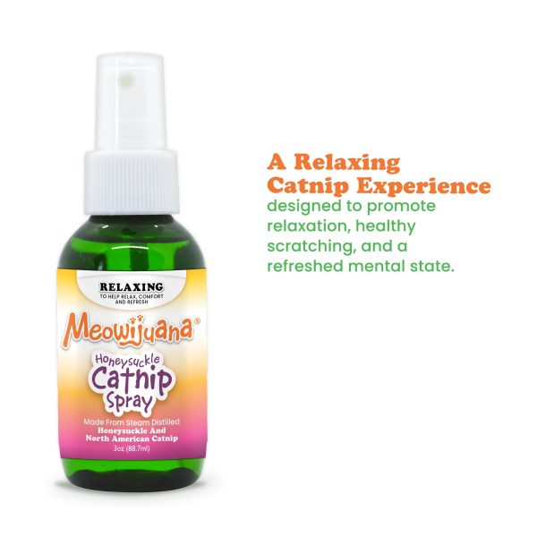 Catnip & Honeysuckle Spray | 3 ounce botte on Sale