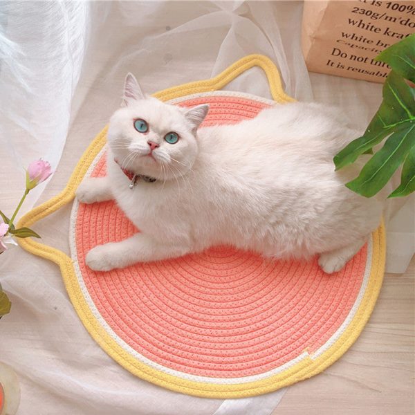 Cat Ear Shaped Cat Scratching Pad Online now