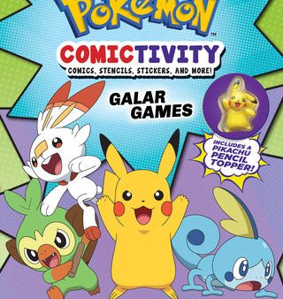 Pokémon Comictivity: Activity Book with Comics, Stencils, Stickers, and More! Galar Games on Sale