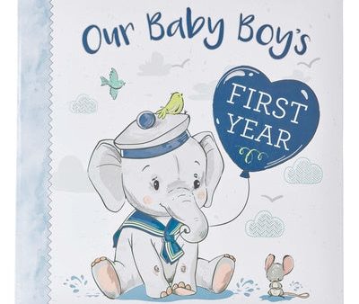 Memory Book Our Baby Boy s First Year Cheap