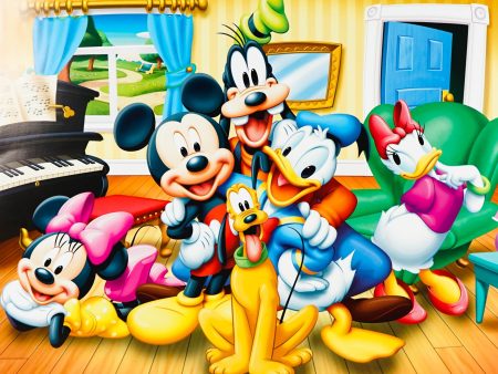 Disney Group (Mini Poster 40X50Cm) Fashion