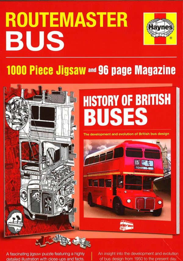 Routermaster Bus 1000 Piece Jigsaw And Magazine on Sale