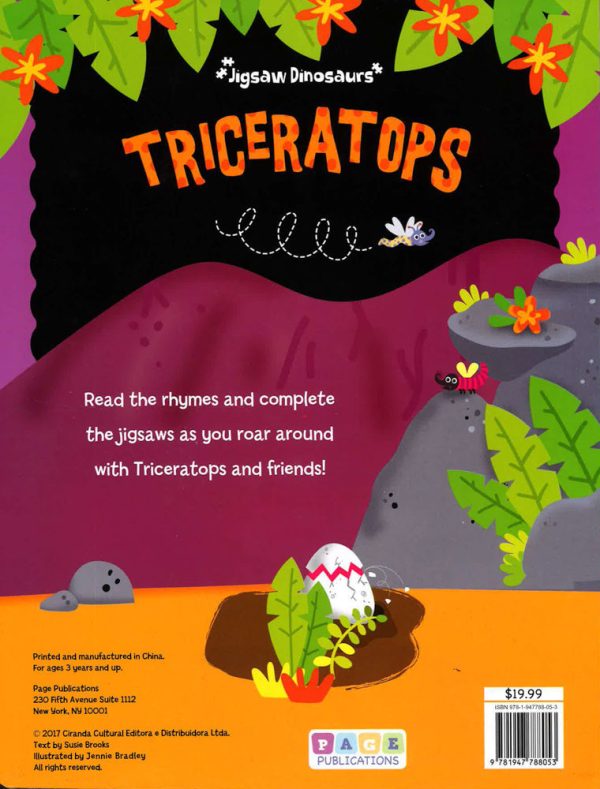 Jigsaw Dinosaurs: Triceratops Online Sale