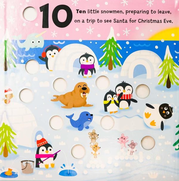 10 Little Snowmen Cheap